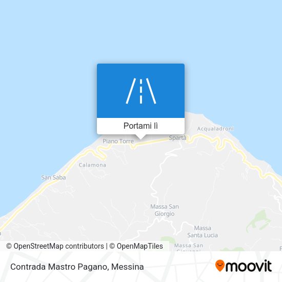 Mappa Contrada Mastro Pagano