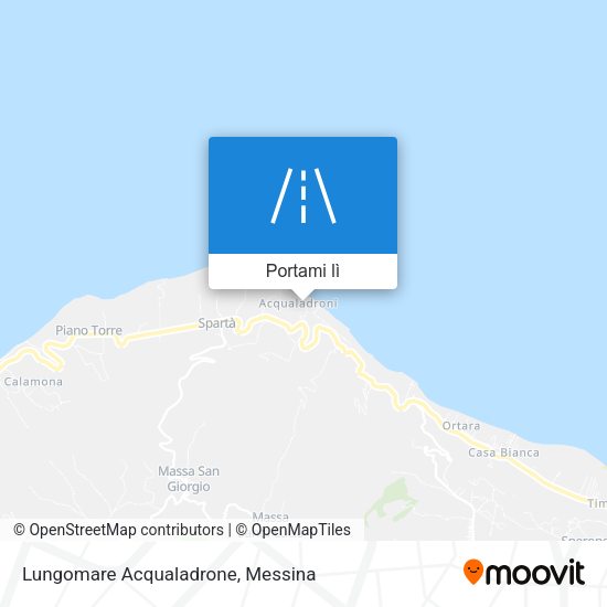Mappa Lungomare Acqualadrone