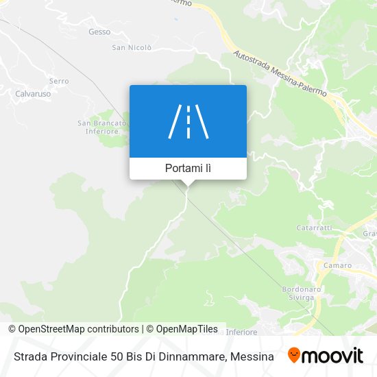 Mappa Strada Provinciale 50 Bis Di Dinnammare