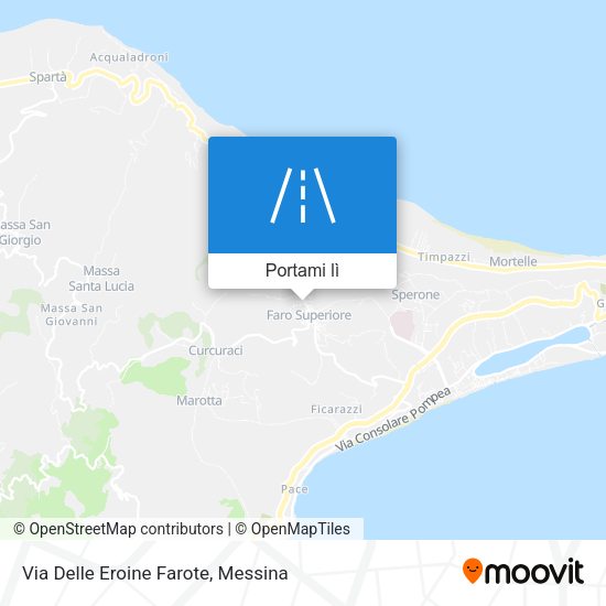 Mappa Via Delle Eroine Farote