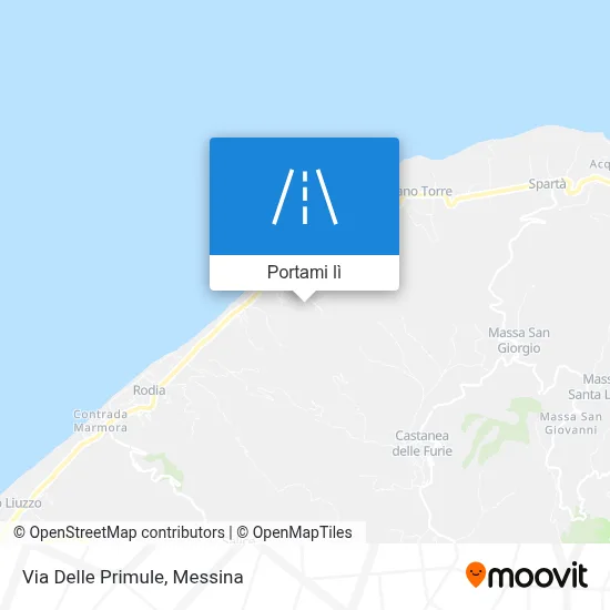 Mappa Via Delle Primule