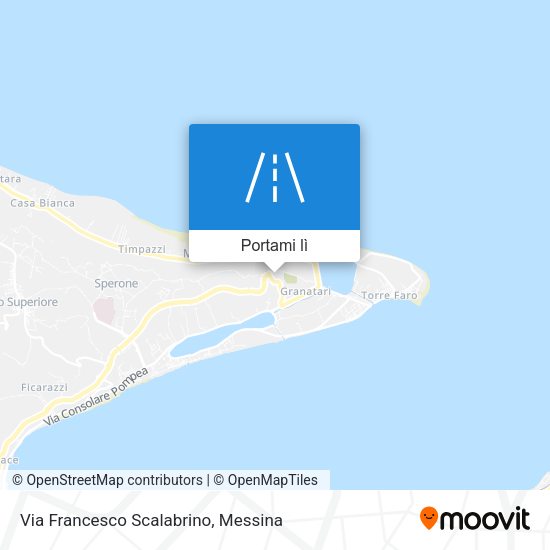 Mappa Via Francesco Scalabrino
