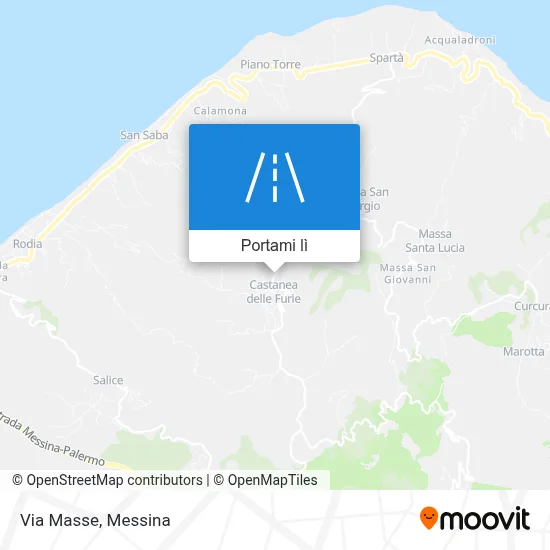 Mappa Via Masse