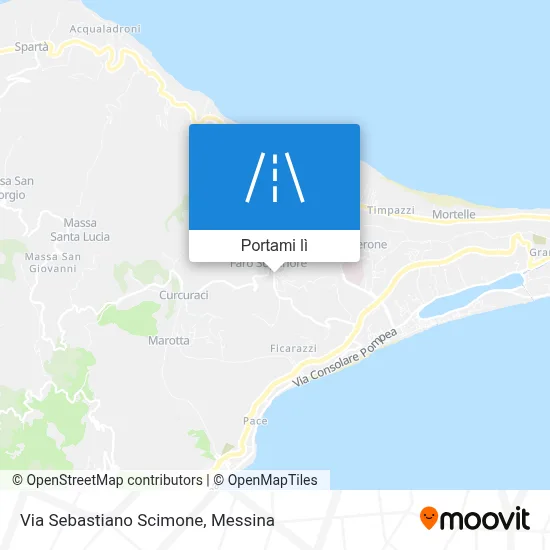 Mappa Via Sebastiano Scimone