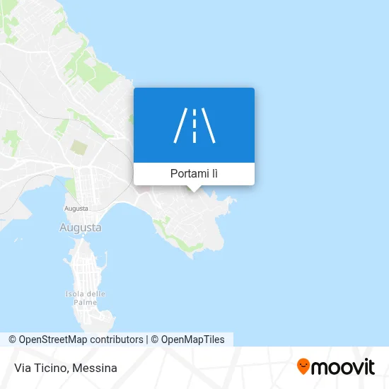Mappa Via Ticino