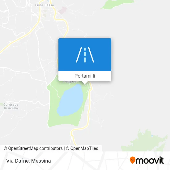 Mappa Via Dafne