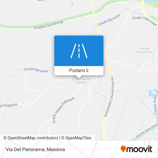 Mappa Via Del Panorama