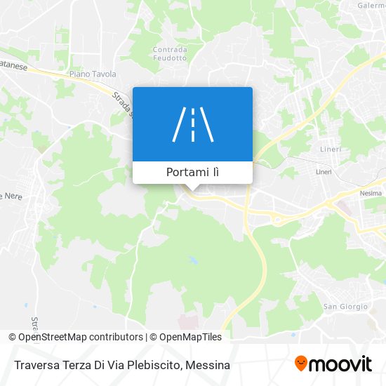 Mappa Traversa Terza Di Via Plebiscito