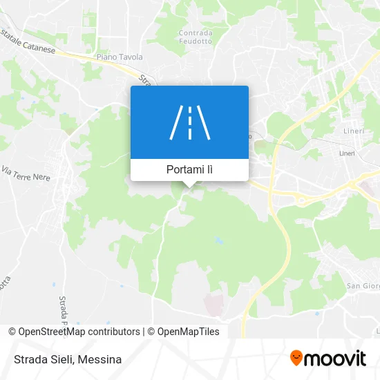 Mappa Strada Sieli