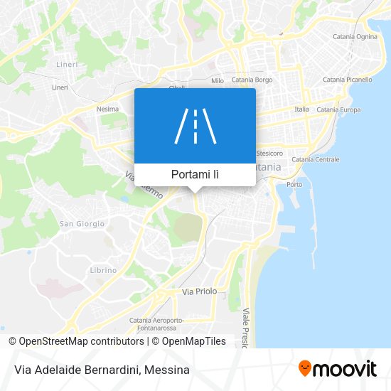 Mappa Via Adelaide Bernardini