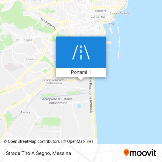 Mappa Strada Tiro A Segno