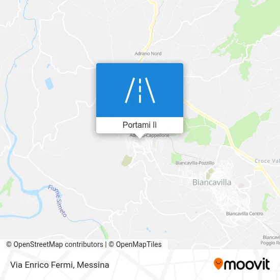 Mappa Via Enrico Fermi