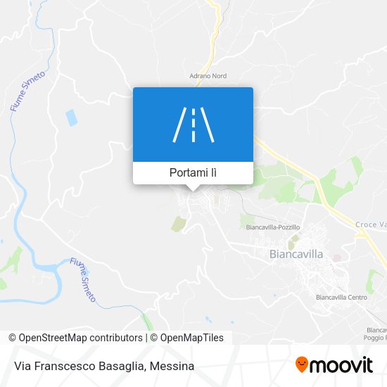 Mappa Via Franscesco Basaglia