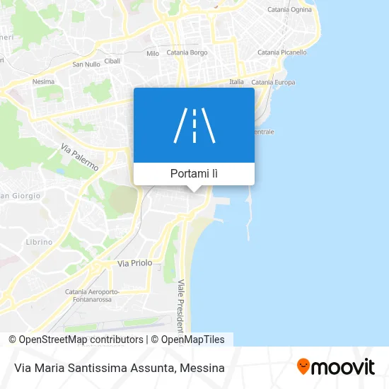Mappa Via Maria Santissima Assunta