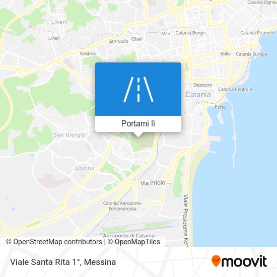 Mappa Viale Santa Rita 1°