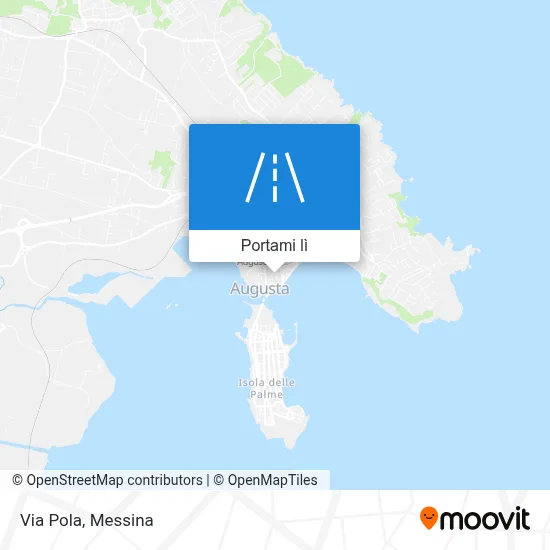 Mappa Via Pola
