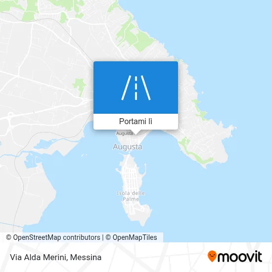 Mappa Via Alda Merini