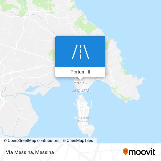 Mappa Via Messina