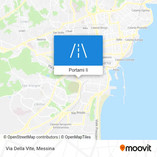 Mappa Via Della Vite