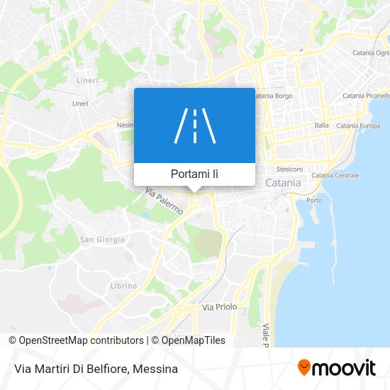 Mappa Via Martiri Di Belfiore