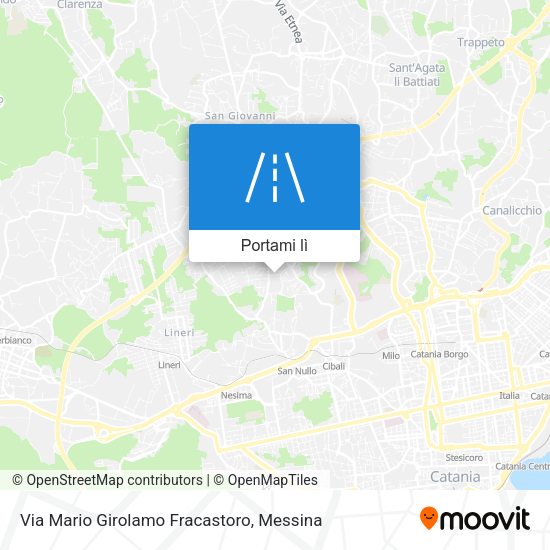 Mappa Via Mario Girolamo Fracastoro