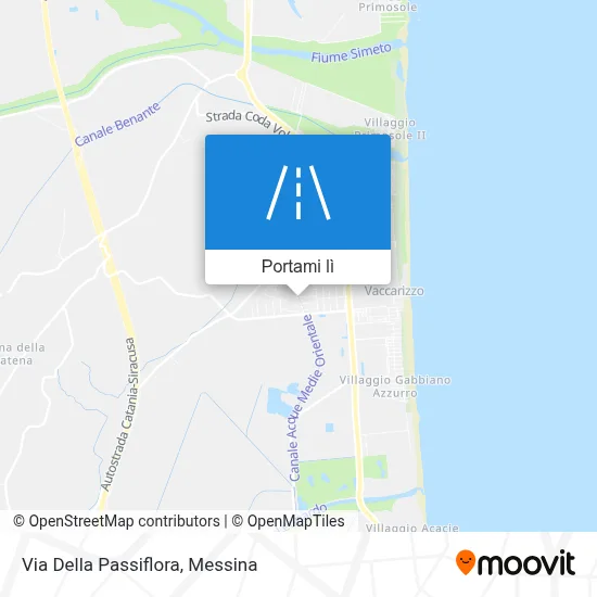 Mappa Via Della Passiflora