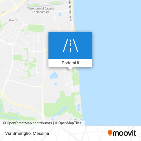 Mappa Via Smeriglio