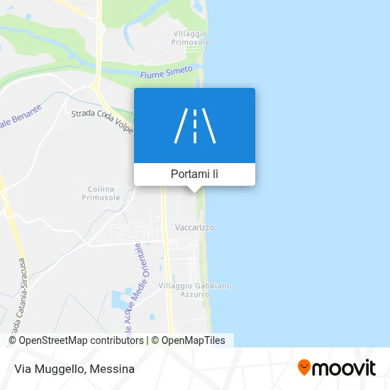 Mappa Via Muggello