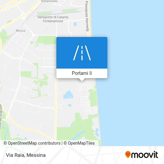 Mappa Via Raia