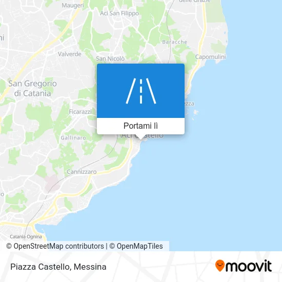 Mappa Piazza Castello