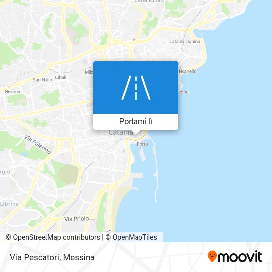 Mappa Via Pescatori