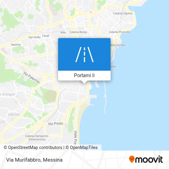 Mappa Via Murifabbro