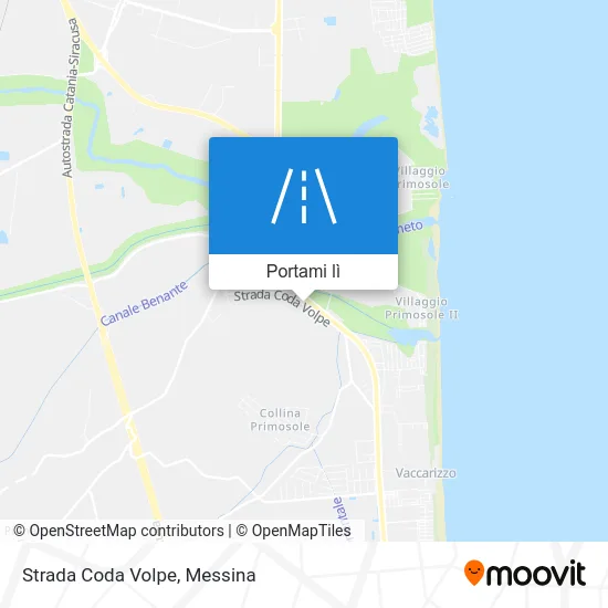 Mappa Strada Coda Volpe