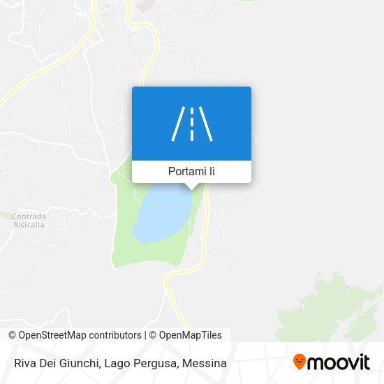 Mappa Riva Dei Giunchi, Lago Pergusa