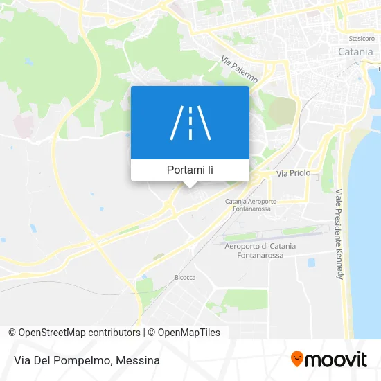 Mappa Via Del Pompelmo