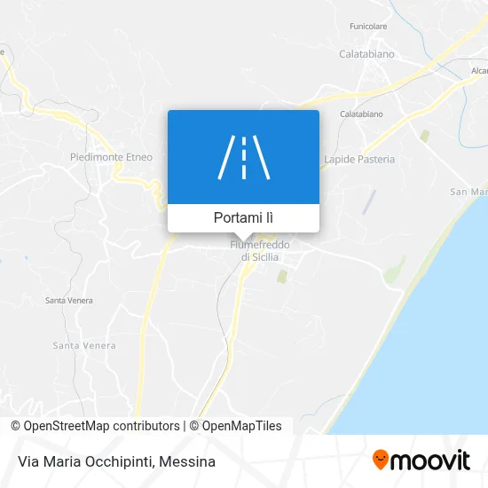 Mappa Via Maria Occhipinti