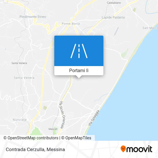 Mappa Contrada Cerzulla