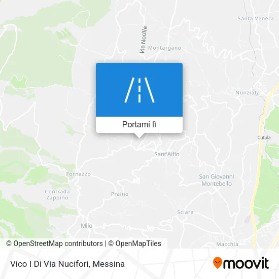 Mappa Vico I Di Via Nucifori