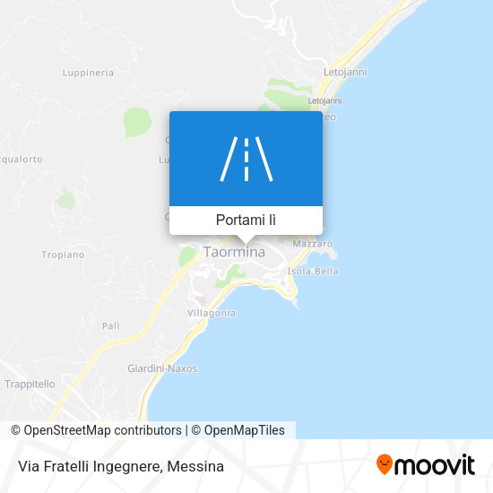 Mappa Via Fratelli Ingegnere