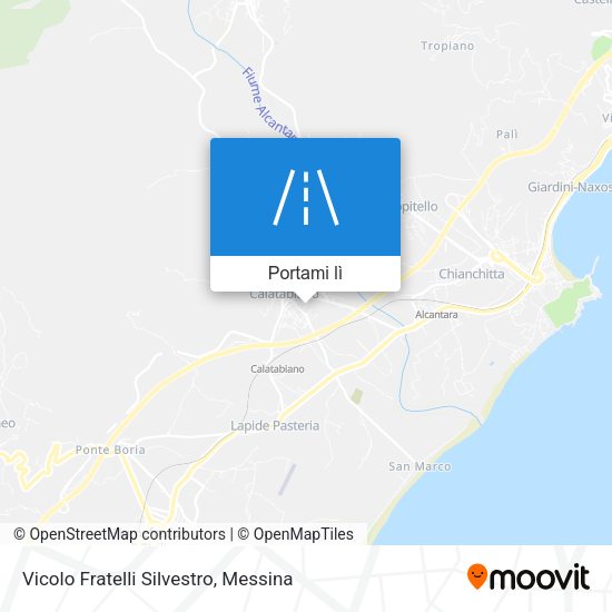 Mappa Vicolo Fratelli Silvestro