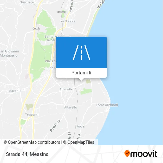 Mappa Strada 44