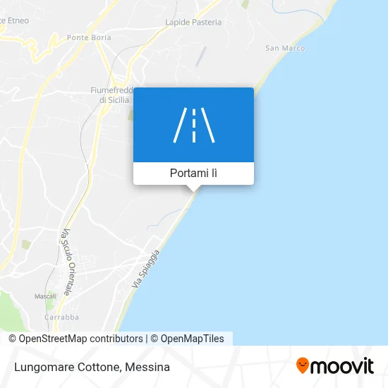 Mappa Lungomare Cottone