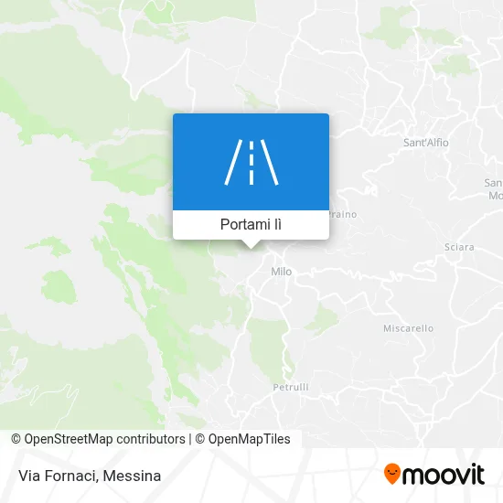 Mappa Via Fornaci