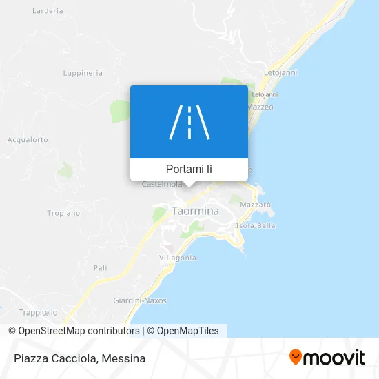 Mappa Piazza Cacciola