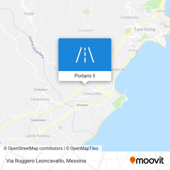 Mappa Via Ruggero Leoncavallo