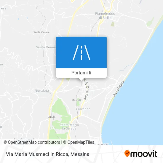 Mappa Via Maria Musmeci In Ricca