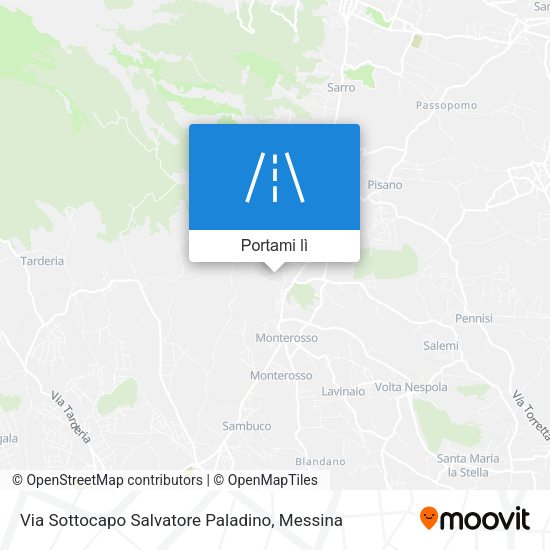 Mappa Via Sottocapo Salvatore Paladino