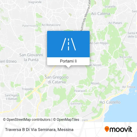 Mappa Traversa B Di Via Seminara