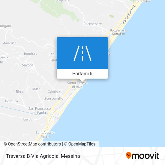 Mappa Traversa B Via Agricola