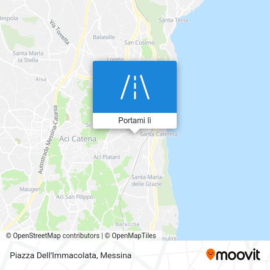 Mappa Piazza Dell'Immacolata